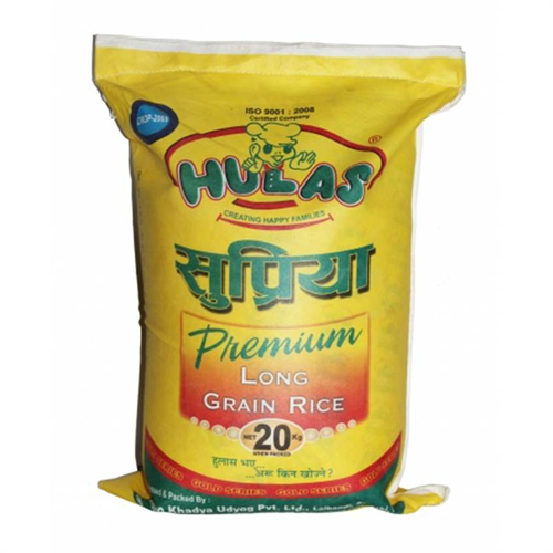 Hulas Supriya Long Grain Rice - 20 KG